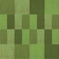 thumbnail image 1 of Ahgly Company Machine Washable Indoor Square Transitional Seaweed Green Area Rugs, 6' Square, 1 of 7