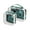 Cat Graphic, variant on Clear Makeup Bags with Handle Large Opening 2 Pack Set Toiletry Bag Quart Size Bag, for Women Man Traveling Travel Essentials, Toiletries and Other. Holiday Beach Starfish
