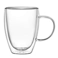 thumbnail image 1 of Juego de tazas Top Choice Vidrio Doble Pared 400 mililitros, 1 of 4