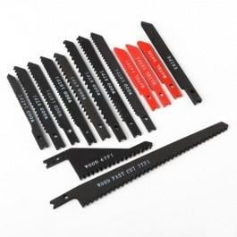 

30 Piece Jig Jigsaw Sabre Replacement Saw Blades Saber Metal Wood Cutting Assortment