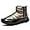 Gold, variant on Men Snow Boots Low Top Non-slip Waterproof Zipper Winter Boots with Faux Fur Lined Warm Men Boots