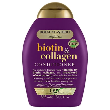 OGX Biotin & Collagen Full Plumping and Lengthening Conditioner 385 ml