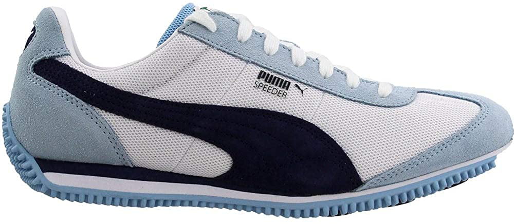 PUMA Mens Speeder Mesh Sneakers Shoes - 4 Blue,white - Walmart.com