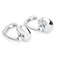 thumbnail image 5 of Motor Genic Pair M8 M10 Retro L-Bar Round Mirrors For Cafe Racer Bobber Custom Motorcycle, 5 of 24