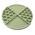 thumbnail image 1 of Methold Alfombrilla de alimentación Almohadilla Licky Ralentización Comer Multicolor Lavable Resistencia al desgaste Estable Anti-golpe Práctico Suministros para perros Verde claro Methold PT005058-04, 1 of 6