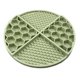 thumbnail image 1 of Methold Alfombrilla de alimentación Almohadilla Licky Ralentización Comer Multicolor Lavable Resistencia al desgaste Estable Anti-golpe Práctico Suministros para perros Verde claro Methold PT005058-04, 1 of 6