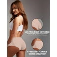thumbnail image 4 of Starter Women's Seamless Briefs Underwear, 6-pack, 4 of 8