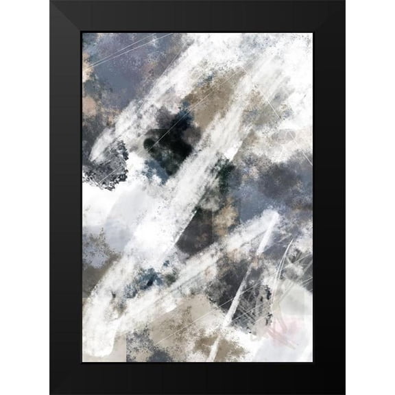 Artographie Studio 11x14 Black Modern Framed Museum Art Print Titled - Zig Zag