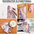 thumbnail image 5 of Coolnut Cute Unicorn Pink Kitchen Towels, 18 x 28 Inch Super Soft and Absorbent Dish Cloths for Washing Dishes, 4 PCS Reusable Multi-Purpose Microfiber Hand Towels for Kitchen, 5 of 5
