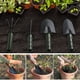 thumbnail image 5 of Juego de herramientas de jardín - Herramientas manuales de jardinería de acero de 3 piezas con empuñadura antideslizante de goma, verde, 5 of 8