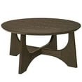 thumbnail image 3 of CQSXDA 36" Round Coffee Table, Wooden Coffee Tables for Living Room Reception Room(Walnut), 3 of 9