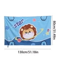 thumbnail image 4 of FEOLGEHLY 51.18x31.49in Large Beach Towels, Microfiber Oversized Beach Bath Towel, Sandproof Quick Dry Pool Towel for Kids, Absorbent Portable Beach Blanket for Camping Yoga Travel Outdoor Use, 4 of 7