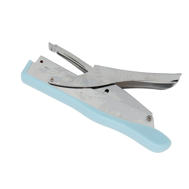 Hand Held Stapler, Practical Compact Portable Small Stapler For Home Blue,Pink
