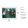 thumbnail image 2 of The Repast of the Lion - Vintage Painting by Henri Rousseau c.1907 - Fine Art Rolled Canvas Print (Unframed) 20in x 26in, 2 of 4