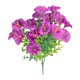 thumbnail image 2 of Flores artificiales realistas, tallos falsos, flores decorativas de seda, estilo de gloria de la mañana, decoración de mesa de boda de oficina en casa de bajo mantenimiento, 2 of 5