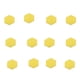thumbnail image 1 of Inteprter 12pcs/set 3D Espejo Hexágono Extraíble Etiqueta de la pared Calcomanía Decoración para el hogar Arte DIY - Oro - 100x85x50mm Decoración del hogar Oro 100x85x50mm, 1 of 6