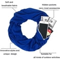 thumbnail image 2 of Pocket Scarf - Infinity Scarf with Hidden Pocket For Women Winter Warm Infinity Scarves Wrap, 2 of 8