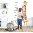 thumbnail image 4 of Kids Height Chart Wall Decals, Baby Growth Height Wall Ruler, Lovely Giraffe with Books Animals Height Measure Wall Stickers, Removable DIY Mural Decor for Kids Bedroom, Nursery, Classroom, 4 of 5