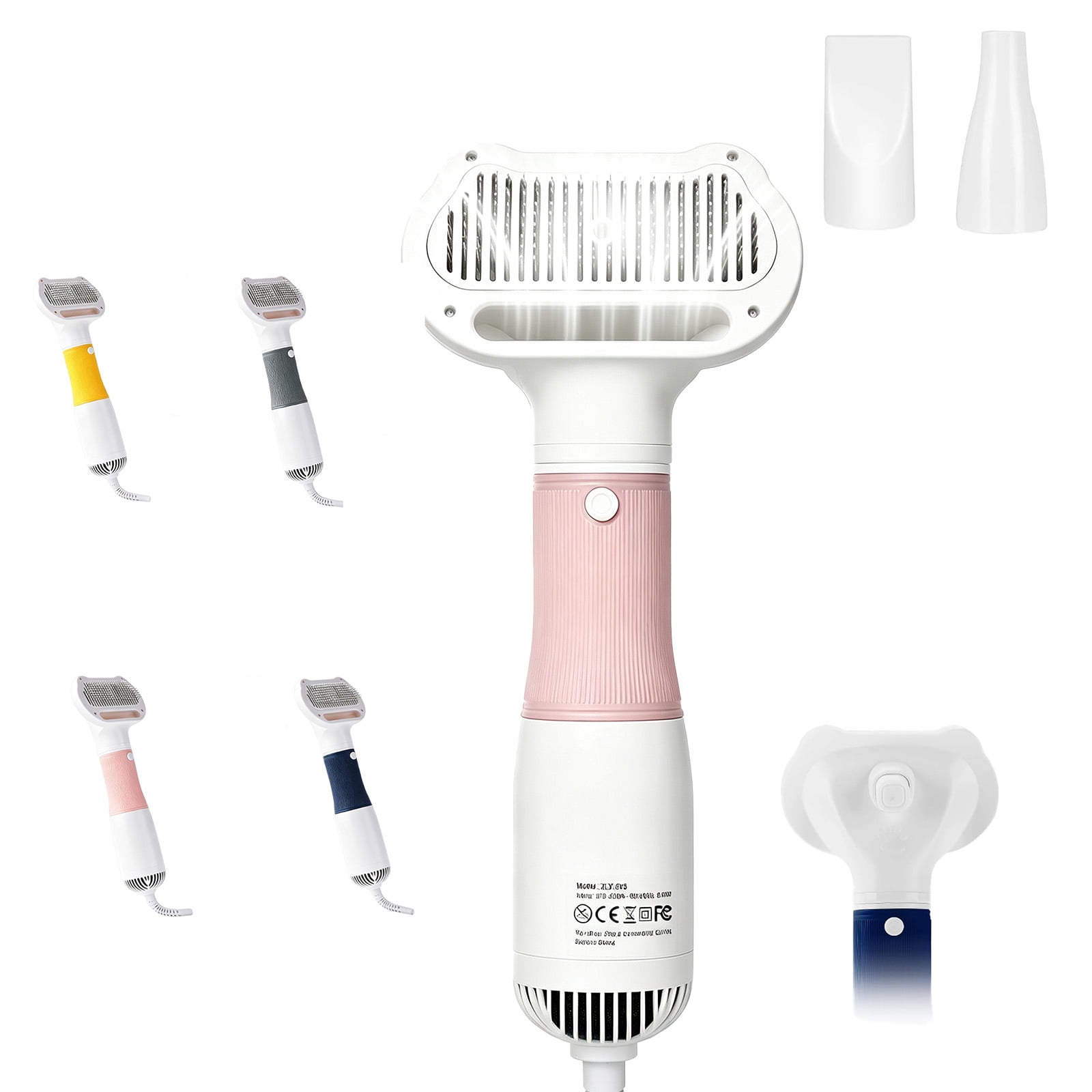 3 in 1 Pet Hair Dryers And Comb Brush,3-in-1 Pet Grooming Hair Dryer & Slicker Brush for Small Medium Dogs Cats.