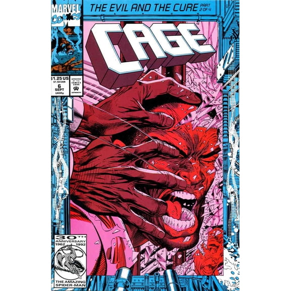 Cage #6 VF ; Marvel Comic Book