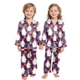 thumbnail image 4 of Leey-Word Family Matching Halloween Pajamas with Pockets for Photos and Party Perfect for Halloween Morning, A Great Holiday Gift Choice, Cozy for Relaxing at Home, 4 of 7
