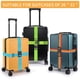 thumbnail image 4 of Correas de equipaje BILIONE, paquete de 4, 200 cm, ajustables TSA, 4 of 7