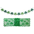 thumbnail image 2 of Panxico Table Cloth,Table Runner,Irish Table Flag St. Patricks Day Decoration Supplies Pull Flag,Kitchen Decor,Clearance Items, 2 of 7
