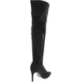 thumbnail image 5 of Breckelles Beverly-15 Women Faux Suede Pointy Toe Stiletto Heel Thigh High Boot, Black, 8, 5 of 7