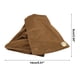 thumbnail image 4 of Ofertas Únicas 1 Pc Clip para el Cabello Clip de Garra con Patrón de Satén Triangular 5.51"x2.36"x3.54" Café, 4 of 5
