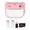 Pink, variant on NFTIGB Kids Instant Print Camera 1080P HD Digital Video Photo Toy Camera 2.4 Inch IPS Screen Zero Ink Thermal Printer with 2 Rolls Paper Birthday Christmas Gift for Boys Girls Green 10.5x8x4.5 cm