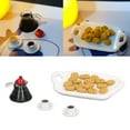 thumbnail image 4 of Casa de Muñecas ANGGREK Comida En miniatura 1:12 Galletas Juego de Café, 4 of 8