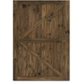 thumbnail image 2 of BELLEZE 60 Inch DIY Sliding Interior Barn Door, Modern Farmhouse - Espresso, 2 of 6