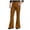 Coffee, variant on Men Bottom Pants Vintage 60S 70S Flare Breathable Pants Disco | Dance Straight Leg Casual Trousers (Black, S)
