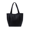 thumbnail image 3 of Bolso de mano de color sólido, bolso de moda para viajes diarios, bolso de mujer de gran capacidad portátil y retro completo, 3 of 6