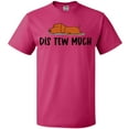 thumbnail image 3 of Inktastic Napping Dis Tew Much Daschund Weiner Dog Brown T-Shirt, 3 of 5