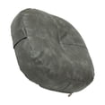 thumbnail image 4 of ZheElen Coussin de Sol Rond Pouf Décoratif pour Adultes Extérieur Jaune Balcon pour Intérieur Gris, 4 of 6