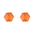 thumbnail image 2 of Inteprter Paraguas plegable a prueba de viento y lluvia para protección solar, sombrillas plegables de color naranja color naranja 2Conjunto, 2 of 6