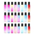 thumbnail image 2 of Paquete de 24 botellas de vacías aceites esenciales - de color recargable en - - Paquete de 20 ml de Degradado Yinane Botellas de rodillos recargables, 2 of 8