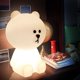 thumbnail image 5 of Lámpara de oso pardo, lámpara de mesa LED con bonito oso, accesorios de iluminación para dormitorio (enchufe de la UE), 5 of 5