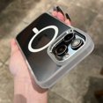 thumbnail image 3 of Luxury For Magsafe Wireless Charging Magnetic Case for iPhone 15 14 Plus 13 12 11 Pro Max Shockproof Bumper Clear Armor Cover, 3 of 5