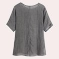 thumbnail image 4 of My Orders Lightweight Tops & Blouses Plus Size Womens Shirts Womens Workout Tops With Built In Bra Womens Summer Tops Dressy Casual Sexy Beach Shirt Sunshine White, 4 of 5