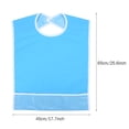 thumbnail image 4 of LYUMO Waterproof Adult Elder Mealtime Bib Clothes Clothing Protector Dining Aid, Clothes Protector, Elder Bib, 4 of 8