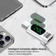 thumbnail image 2 of Propiedad Medidor Potencia Pantalla Digital Tipo C Adaptador 8K 60Hz PD 240W 80 Gbps () Blanco, 2 of 9