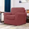 thumbnail image 2 of CHUN YI Stretch Checks Spandex Sofa Cover Separate Backrests Cushions Cover Slipcover, 2 of 5