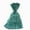 Green, variant on YM YOUMU Women Chiffon Ruffle Tiered Dress Pleated Sleeveless Casual Summer Beach Dresses