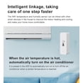 thumbnail image 6 of WiFi Temperature Humidity Sensor: Indoor Thermometer Hygrometer with App Alert, Free Data Storage Export, Smart Temperature Humidity Monitor for Home Pet Greenhouse, Compatible with Alexa, 6 of 7