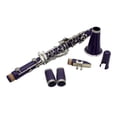 thumbnail image 4 of B Flat Clarinet with 17 Key, Exquisite Design, Cupronickel Keys, Reed Case Cleaning Cloth Gloves, ABS Instrument for Music Enthusiasts, 4 of 7
