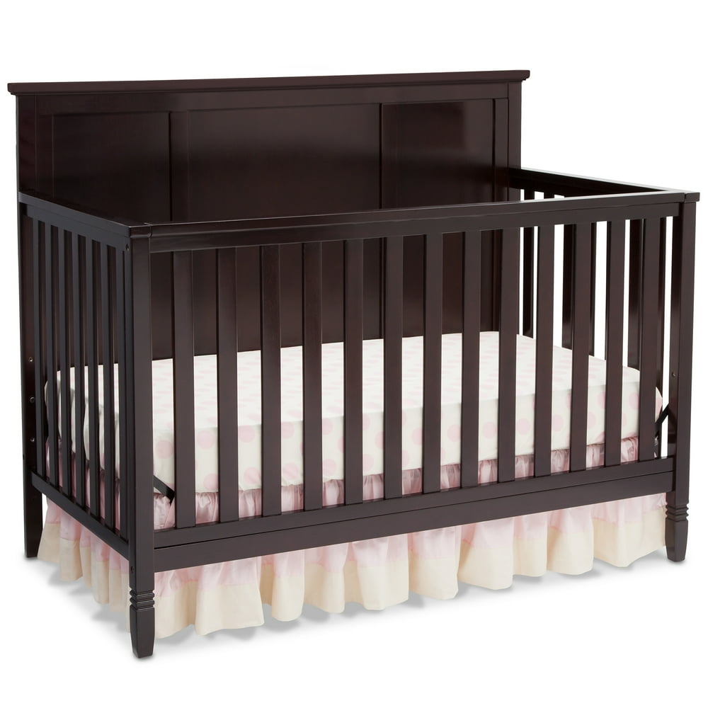Delta Children Epic 4in1 Convertible Crib, Brown
