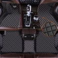 thumbnail image 2 of Customed For 2018-2022 Ford EcoSport Floor Mats 1st & 2nd Row PU Leather Protector Black, 2 of 9