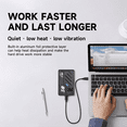 thumbnail image 3 of 2.5-Inch Portable External Type-C HDD RGB Portable Type-C 2.5Inch Hard Drive Expansion Storage Disk for PC Laptop 1TB, 3 of 6